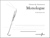 Monologue Clarinet Solo cover